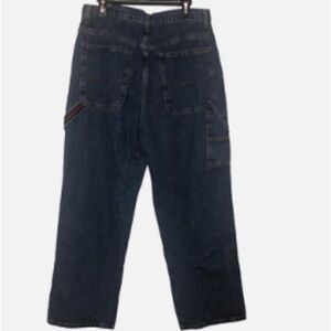 NWOT NFL team apparel Gridiron classic Dark Blue Denim blue jeans 34x32.